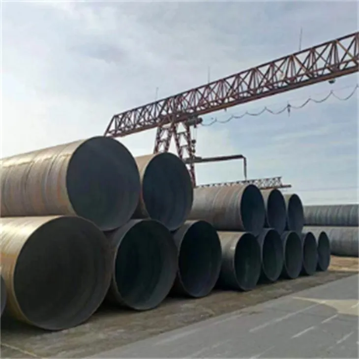 Píopa Cruach SSAW Carbóin Táthaithe Bíseach API 5L