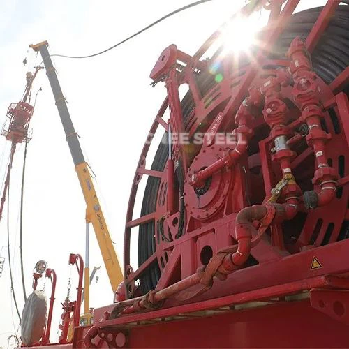 API 5ú feadánra coiled