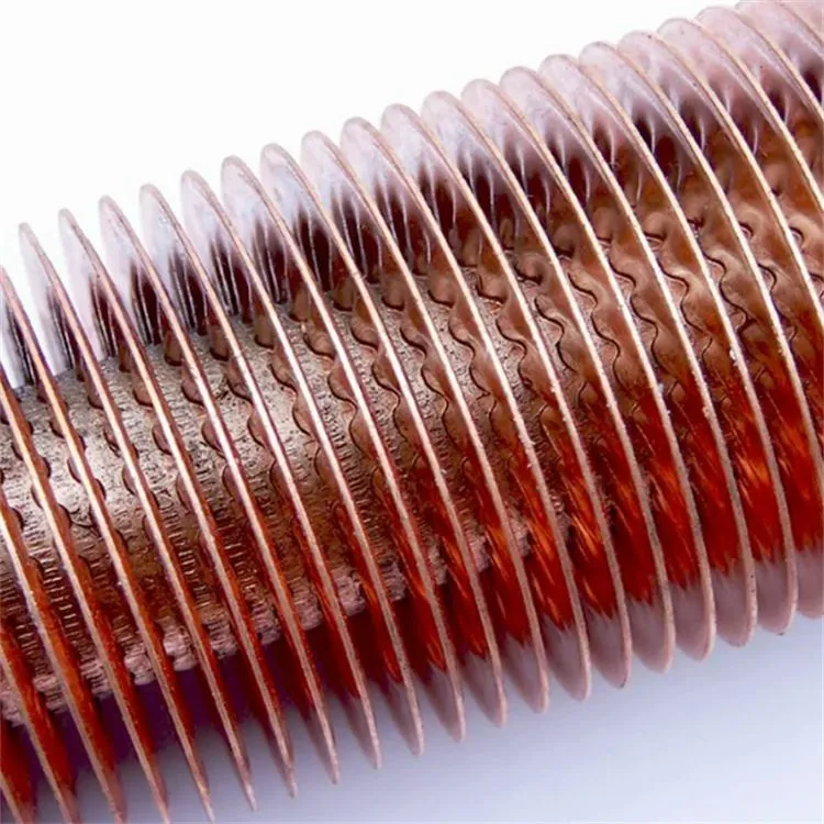 Tube Finned Comhdhlúthadán Teas