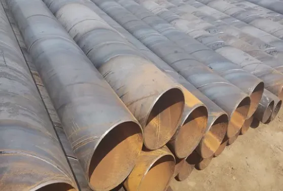 Q235B Píobán Coil Bíseach Seam Díreach Q355B Trastomhas Trastomhas